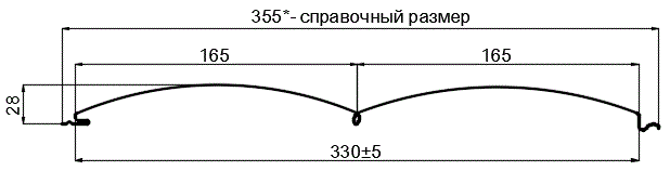 Фото: Сайдинг Woodstock-БР-28х330 (ECOSTEEL_T-12-Орех-0.45) в Одинцово