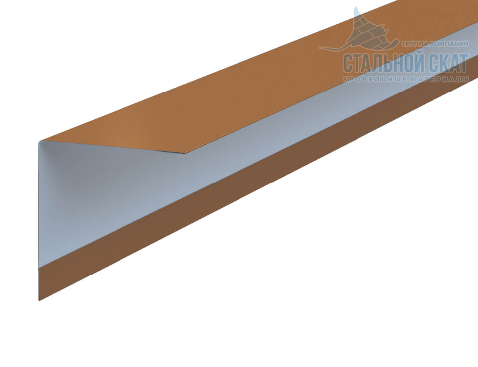 Планка угла наружного 50х50х2000 (PURMAN-20-Argillite-0.5) в Одинцово