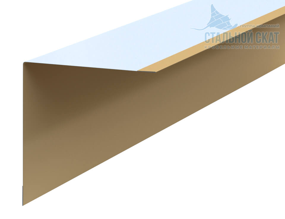 Планка угла внутреннего 75х75х3000 NormanMP (ПЭ-01-1014-0.5) в Одинцово
