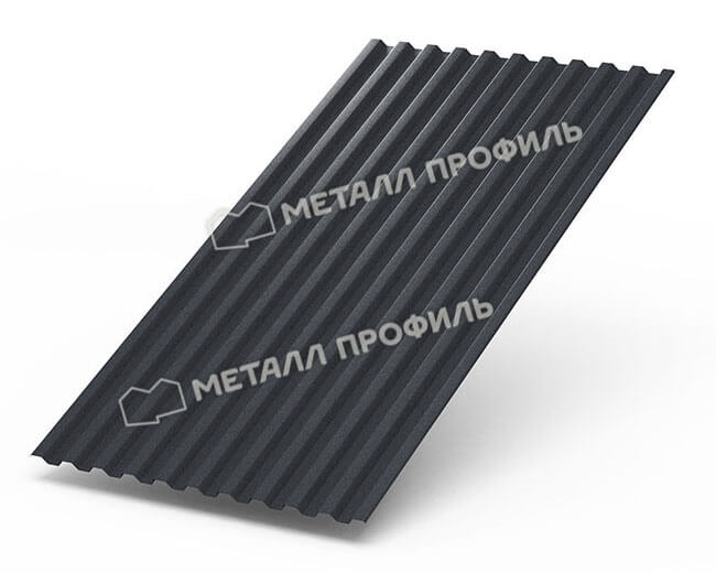 Фото: Профнастил С21 х 1000 - A (Steelmatt-20-7024-0.4±0.08мм) в Одинцово