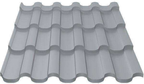 Металлочерепица МП Монтекристо-XL NormanMP (ПЭ-01-7004-0.5)